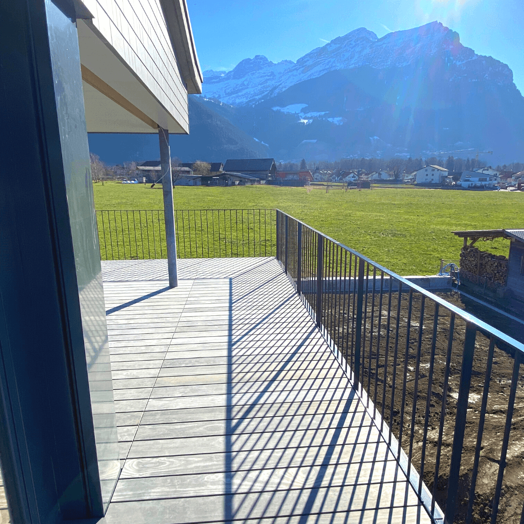 Accoya Holz Terrasse