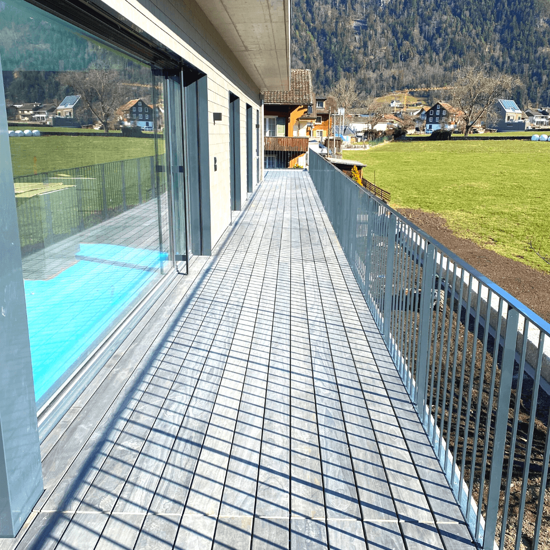 Accoya Holz Terrasse