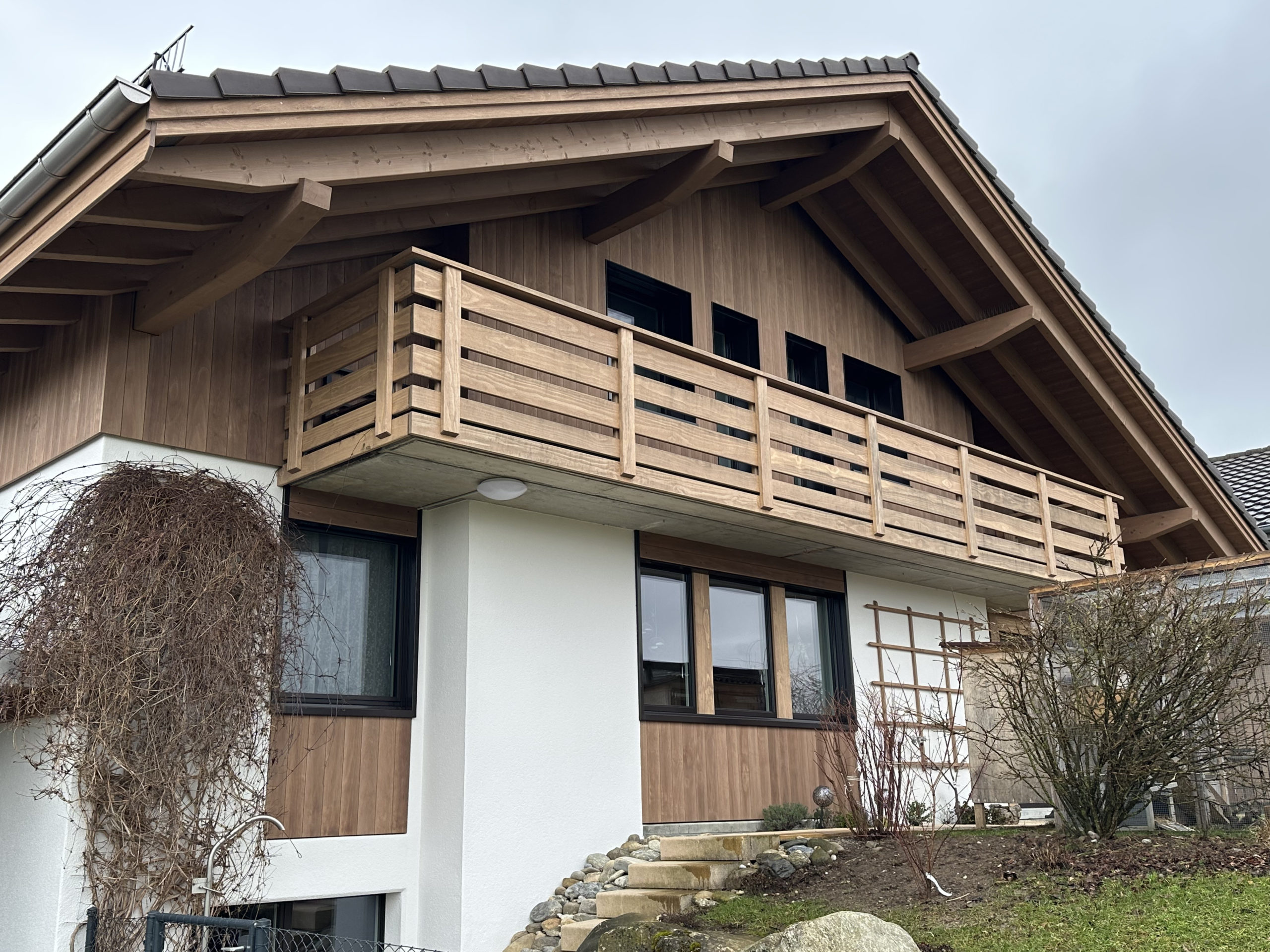 Accoya Holzfassade für Haus