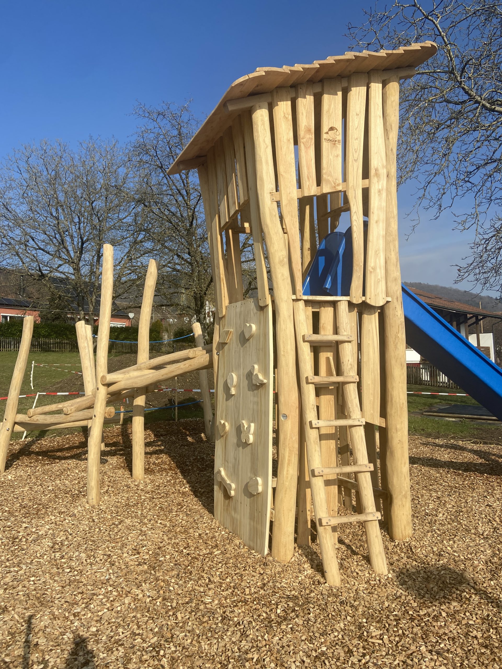 Spielplatz aus Accoya Holz