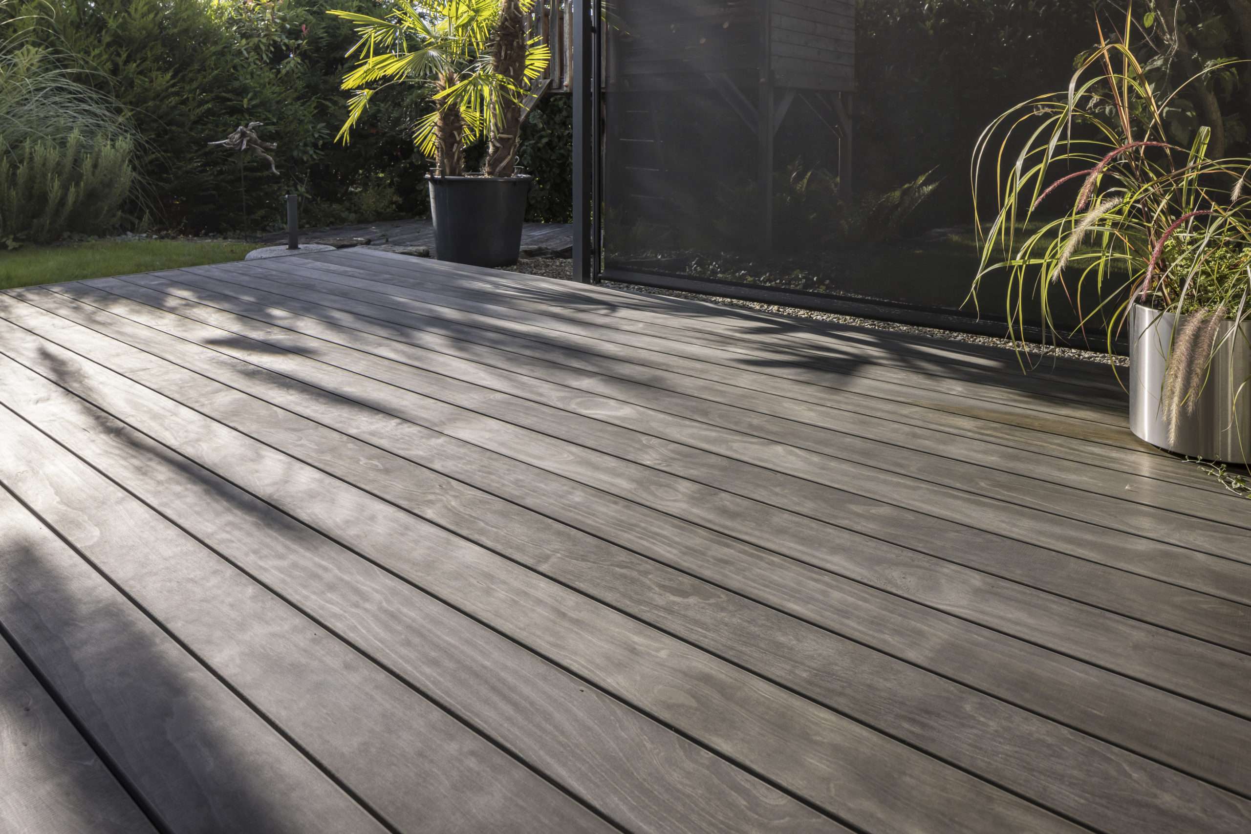 Accoya Holz Holzterrasse