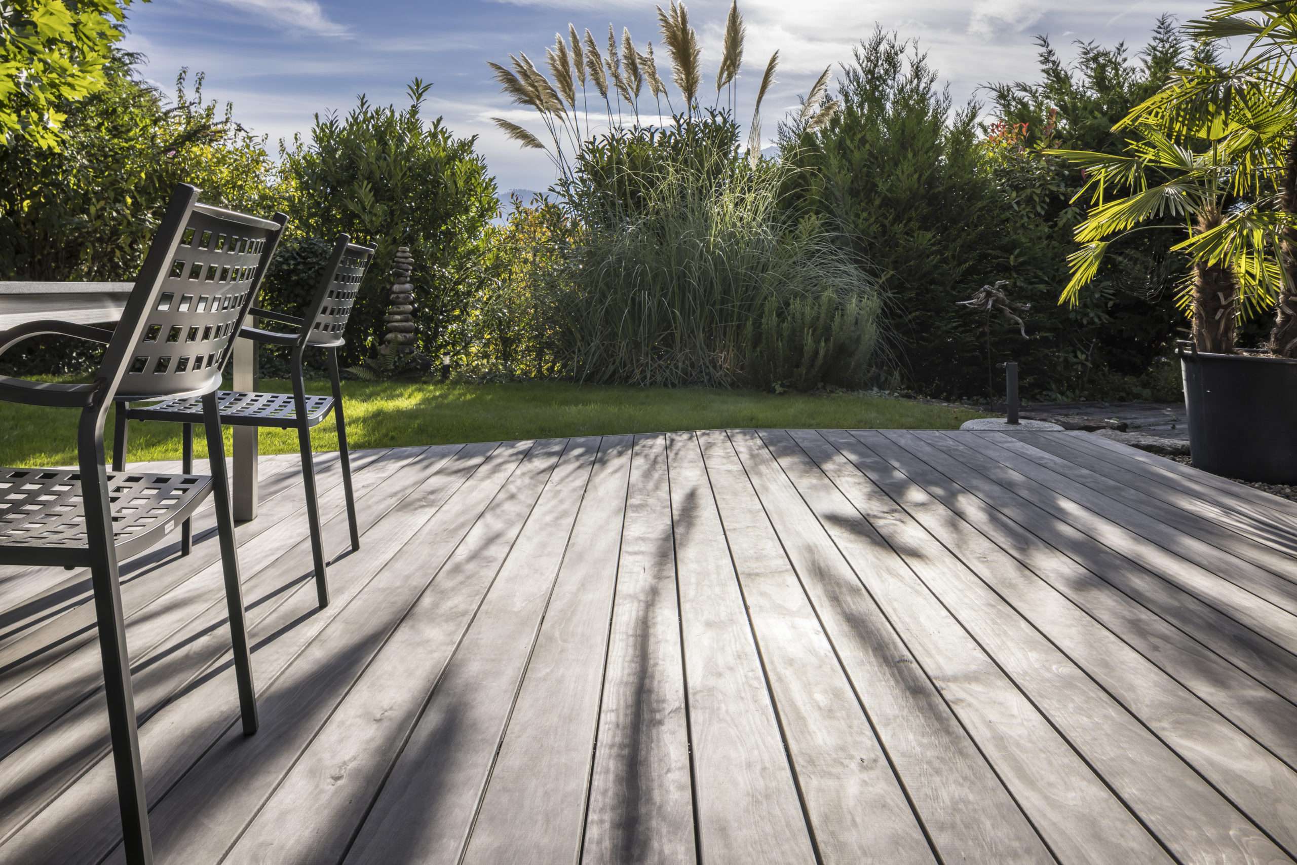 Accoya Holz Holzterrasse