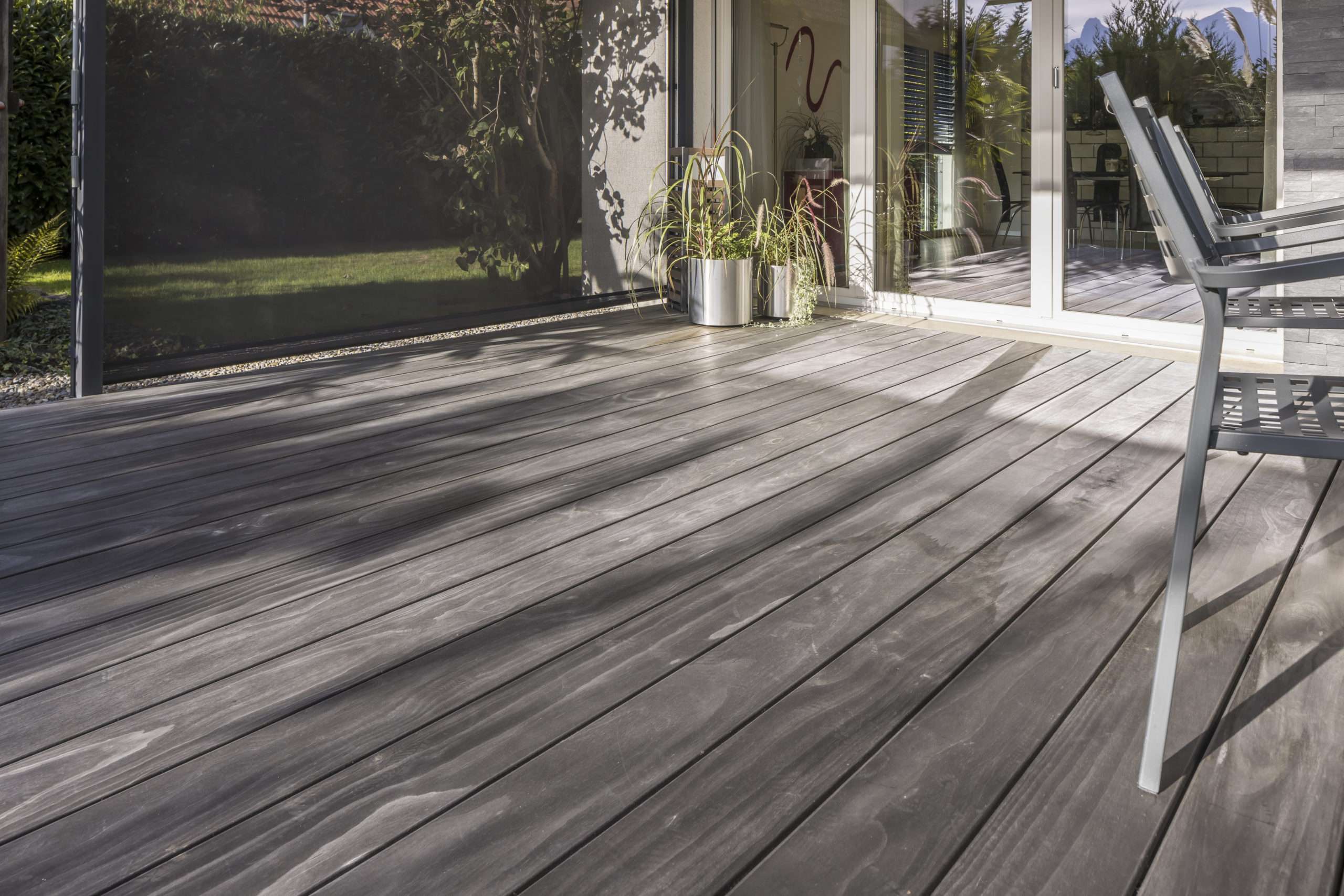 Accoya Holz Holzterrasse