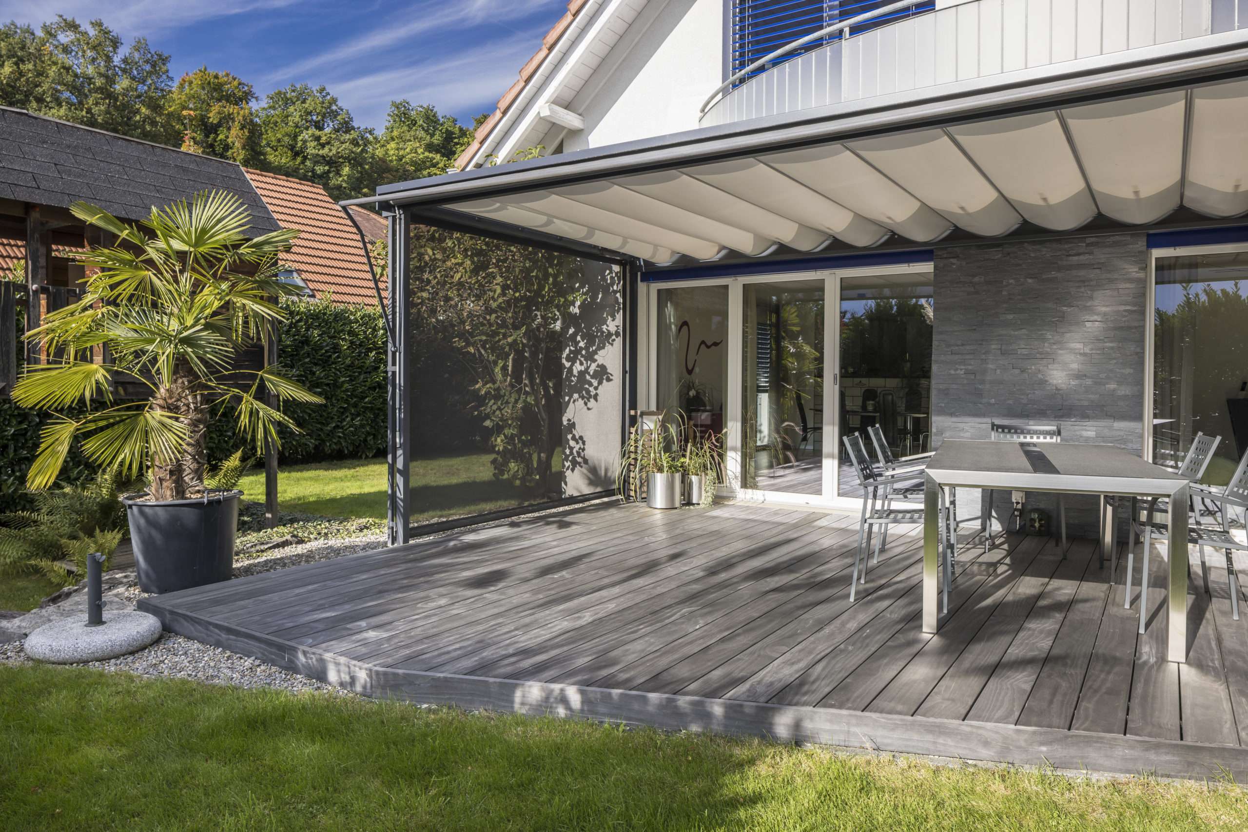 Accoya Holz Holzterrasse