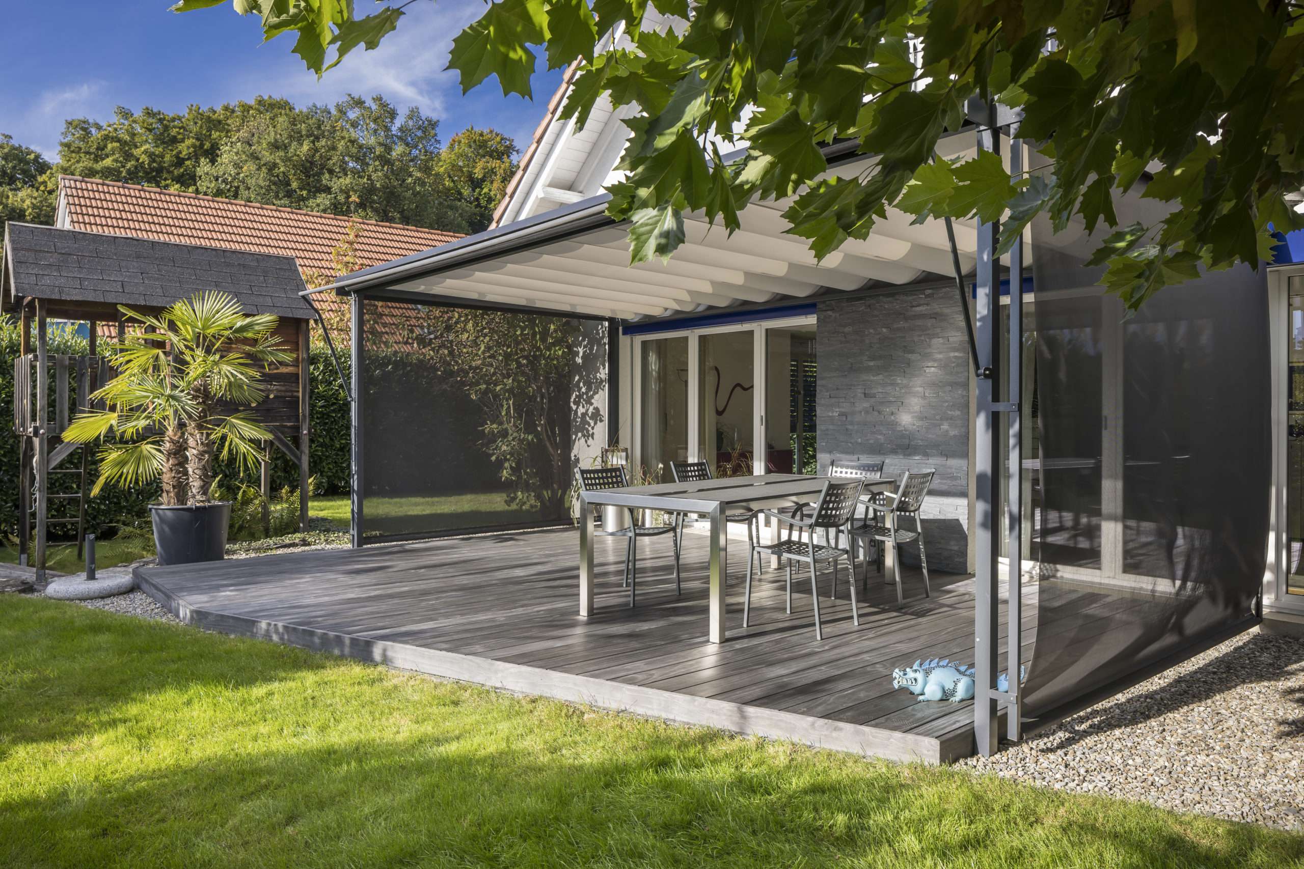 Accoya Holz Holzterrasse