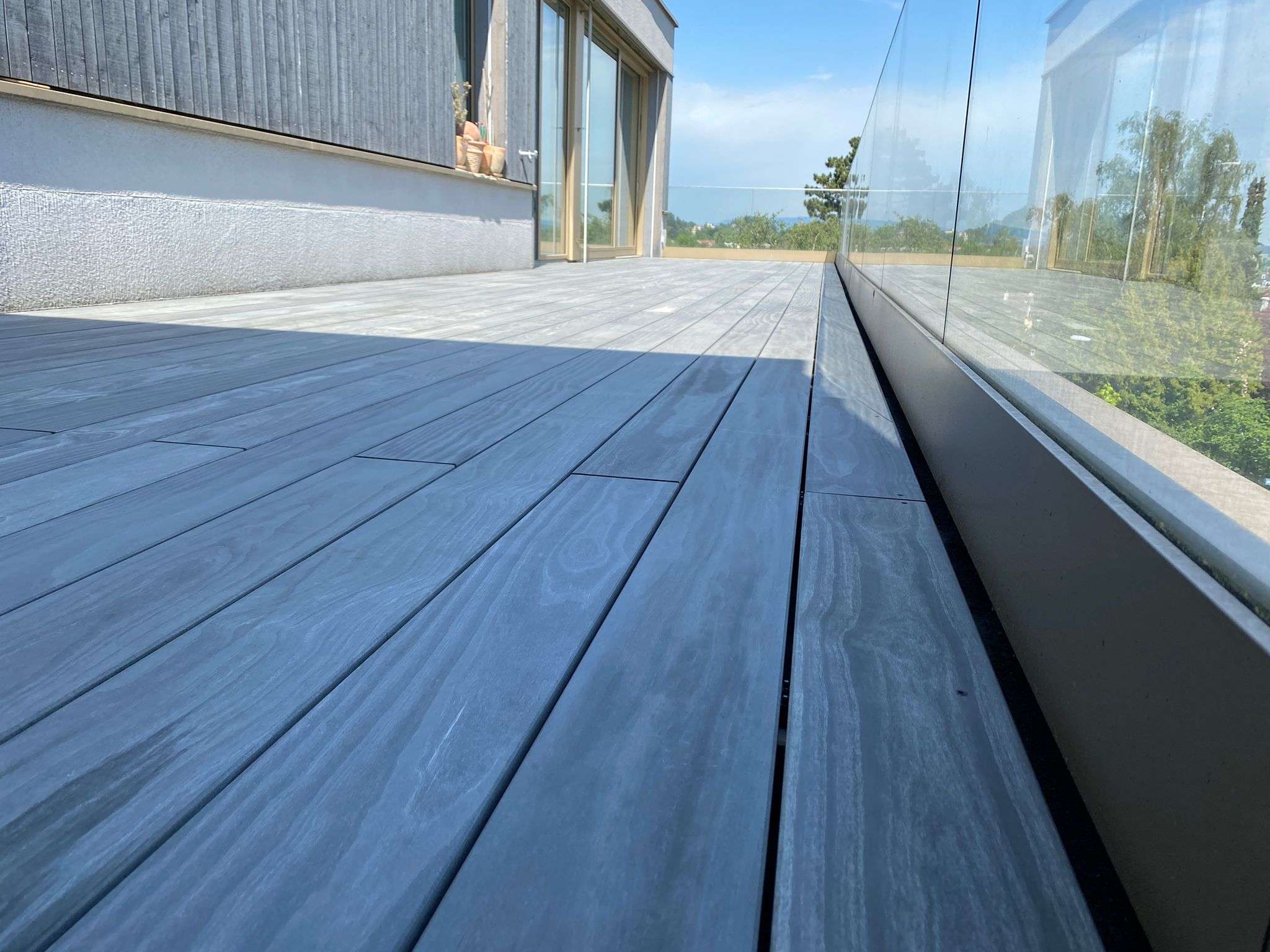 Accoya Grey Holzterrasse